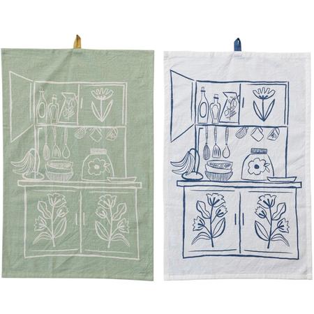 Kitchen Scene Kitchen Towels Set/2