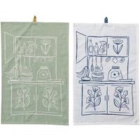 Kitchen Scene Kitchen Towels Set/2