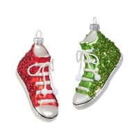 Hi-Top Sneaker Glass Ornaments