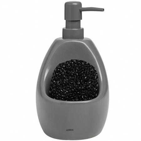 Joey Soap Pump w/Scrubber Grey