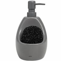 Joey Soap Pump w/Scrubber Grey