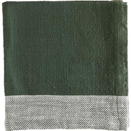 Telluride Two-Tone Napkin Green