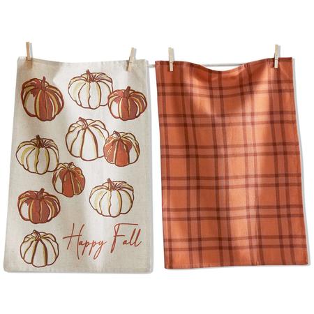 Happy Fall Kitchen Towels Set/2