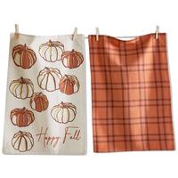 Happy Fall Kitchen Towels Set/2