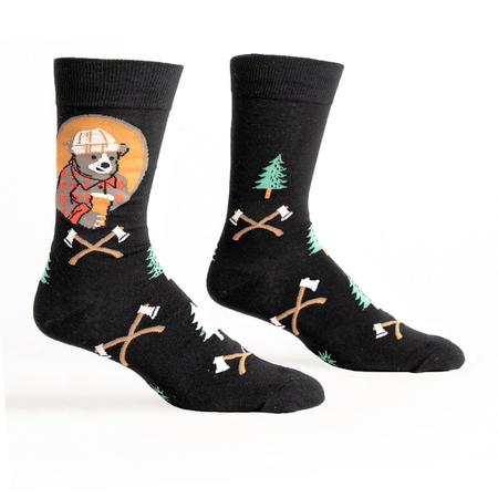 Men's Crew Socks Bear Necessities