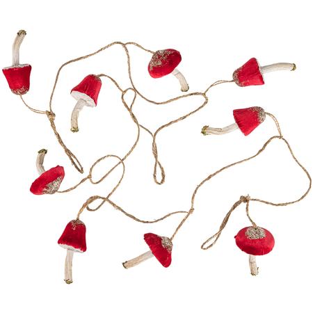 Mushroom Garland Red 72