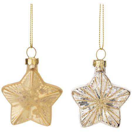 Glass Star Ornaments