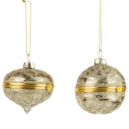 Hinged Keepsake Glass Ornaments