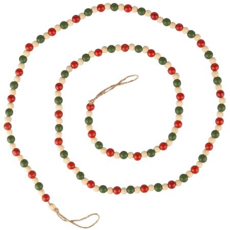 Wood Bead Garland 60