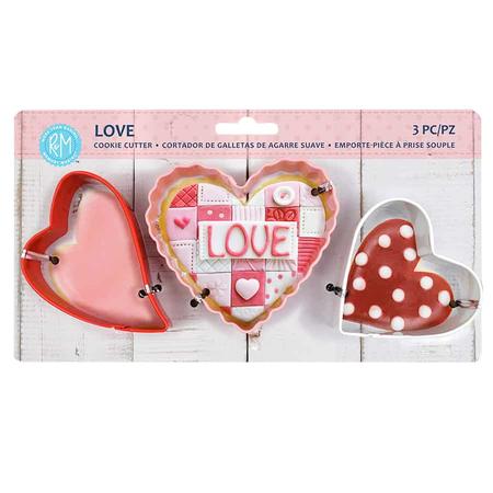 Heart Cookie Cutters Set/3