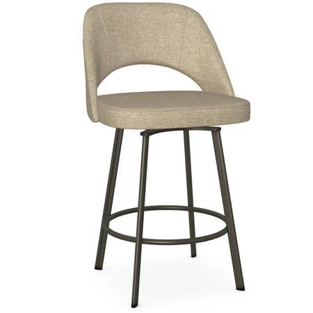 Amisco Scarlett Swivel Counter Stool