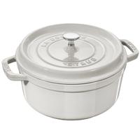 Staub Cast-Iron Oven 4-qt. White Truffle