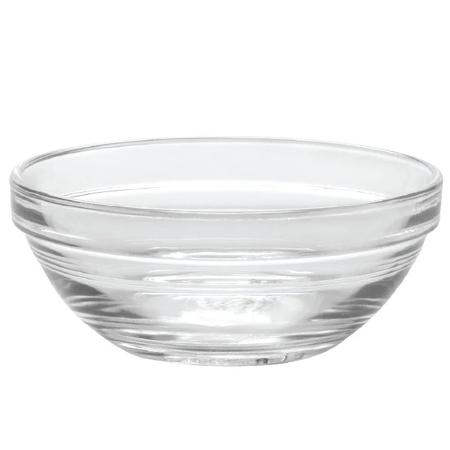 Duralex Stackable Tempered Glass Bowl 4.3-oz. 3.5