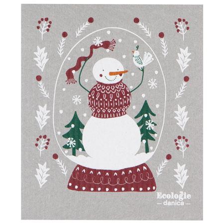 Swedish Dishcloth Snow Folk