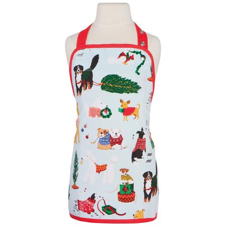 Holiday Hounds Child's Apron