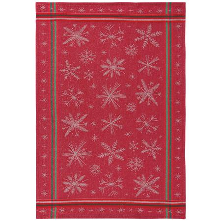 Snowflakes Jacquard Kitchen Towel