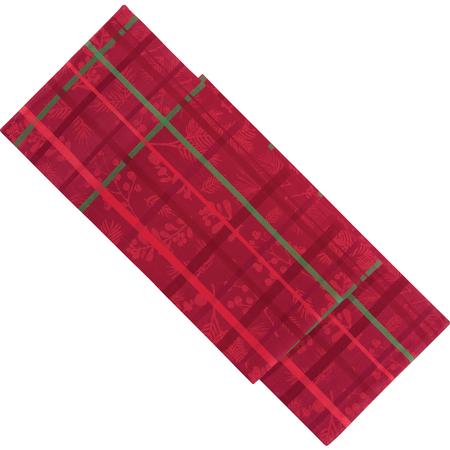 Winterberry Jacquard Table Runner