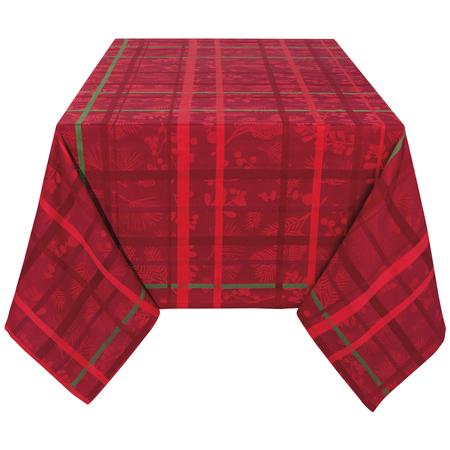 Winterberry Jacquard Tablecloth Large