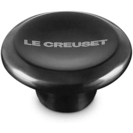 Le Creuset Large Stainless-Steel Knob Black Nickel