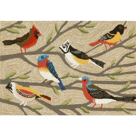 Front Porch Large Rug/Doormat Birds