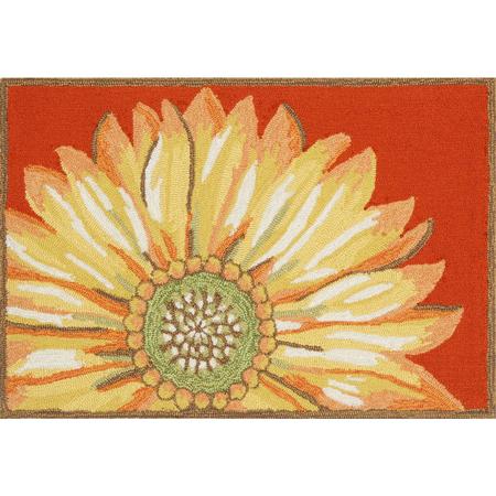 Front Porch Large Rug/Doormat Sunflower