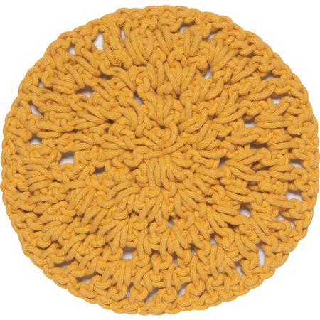 Knotted Trivet Ochre