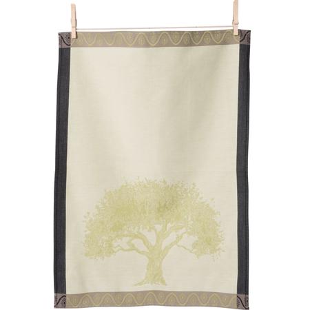 Porto Jacquard Kitchen Towel Oak Tree