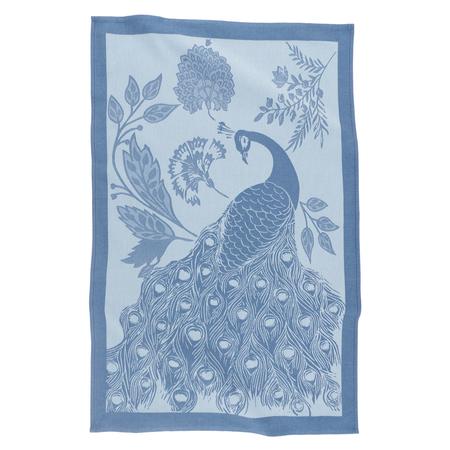 Porto Jacquard Kitchen Towel Peacock