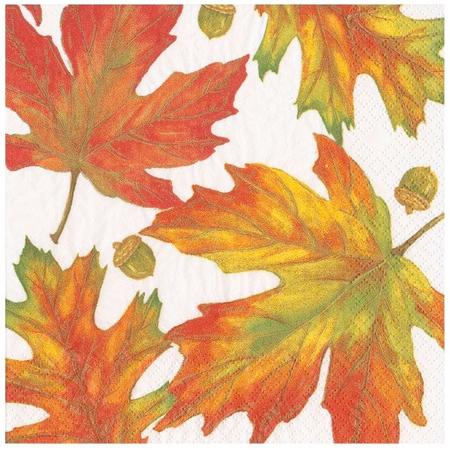 Paper Beverage Napkins Autumn Hues