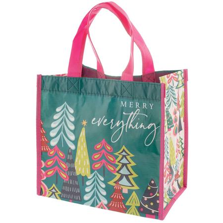 Merry Everything Reusable Recycled Gift Bag Large