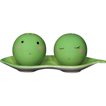 Funny Food Salt & Pepper Shakers Set