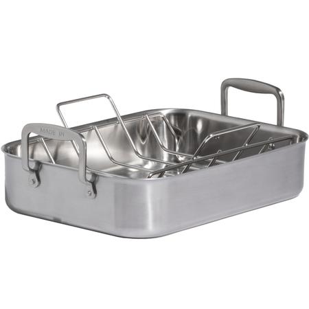 Made In Stainless-Steel Roasting Pan