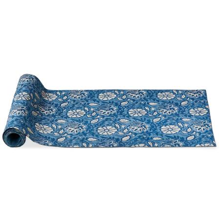 Block Print Floral Table Runner