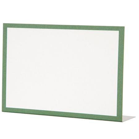 Green Frame Place Cards Set/12