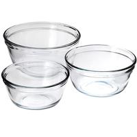 Anchor Hocking Mixing Bowls Set/3