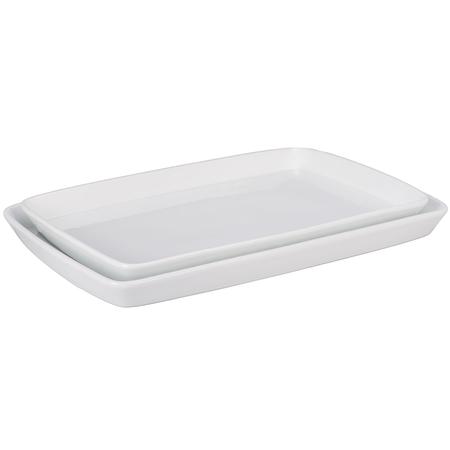 White Porcelain Lido Platter Large