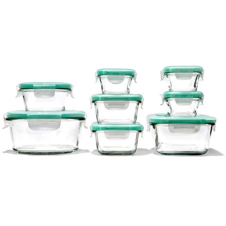 OXO Smart Seal Glass Containers 16-pc. Set