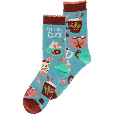 Holiday Socks Cocoa