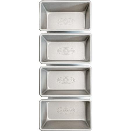 USA Pans Mini-Loaf Pans Set/4