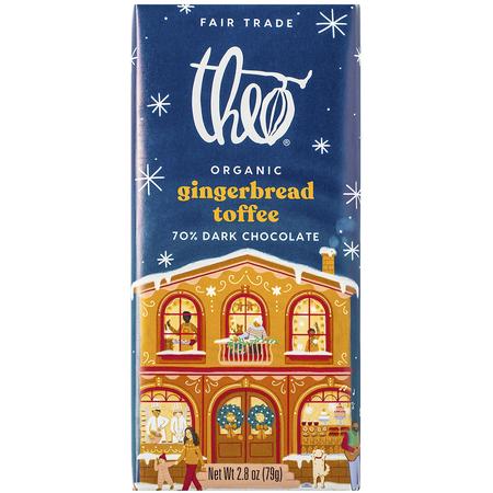 Theo Organic Chocolate Bar Gingerbread