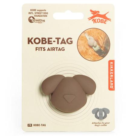 Kobe Apple Air Tag Holder Dog Tag