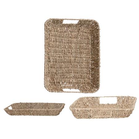 Woven Seagrass Tray Small