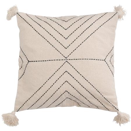 Tasseled Cotton Pillow