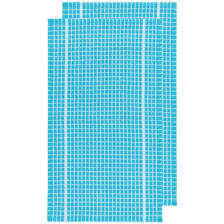 Bali Blue Terry Kitchen Towels Set/2