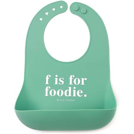 F Is For Foodie Wonder Bib