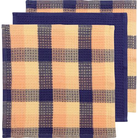 Dusk Check Dishcloths