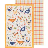 Free Range KItchen Towels Set/2