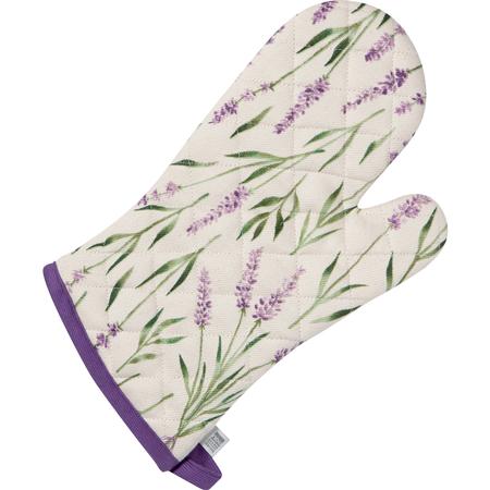 Lavender Spruce Oven Mitt