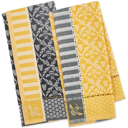 Beehive Jacquard Kitchen Towels