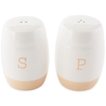 Classic Ceramic Salt & Pepper Shakers Set White